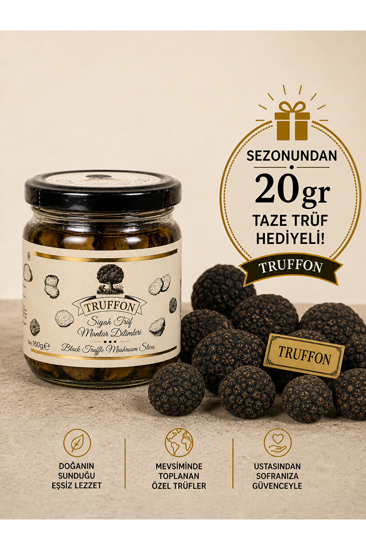 Siyah Trüf Carpaccio 160 g