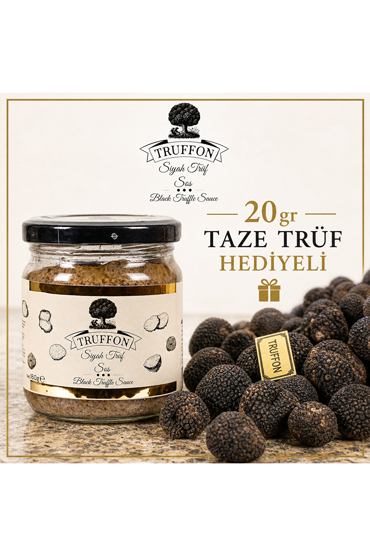 Siyah Trüf Sos 160 g